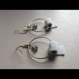Toilet Paper earrings